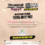 Win a Trip for 2 to the 2017 Splendour in The Grass Festival in Byron Bay Worth $2,112 from Ballina Shire Council