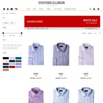 WINTER SALE Business Shirts from $24. Cotton-Rich. Free Delivery over $100 @ Stafford Ellinson
