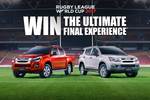Win a Rugby League World Cup Experience for 4 Worth $9,796 from Isuzu UTE