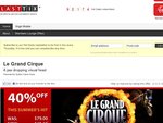 40% off Le Grand Cirque - Adrenaline - $47.40