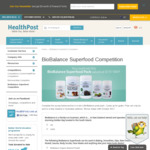 Win a BioBalance Prize Pack from Healthpost