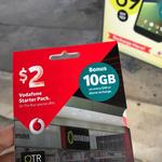 22GB for $40 on Vodafone Prepaid Combo OTR SIM (14GB Bonus) - OTR Petrol Stations (SA)