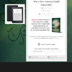 Win a Kindle Paperwhite from Lee Bezotte