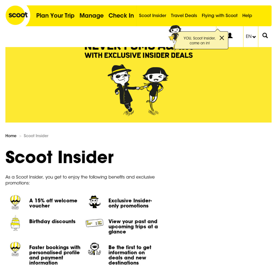 scoot check in baggage cost