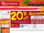 Weber BBQS 20% off at Rays Outdoors