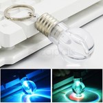 Mini Light Bulb Keychain 7 Color LED Flashlight Keychain US $0.50 (~A $0.65) for Registered Customers @ Zapals