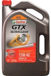 Castrol GTX UltraClean Engine Oil - 15W-40, 5.5 Litre $16.49 @ Supercheap Auto