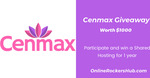 Cenmax Shared Hosting Giveaway worth $1000