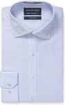 Van Heusen Men's Euro-Tailored Fit Micro Check Shirt $25 ($69 RRP) Delivered with Prime or $49 Spend @ Amazon AU