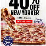 domino's new yorker coupon