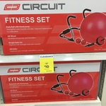 Fitness Set (Gym Ball, AB Wheel, AB Roller, Weight Balls) - $10 (Was $69) @ Big W