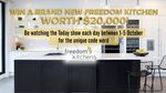 Win 1 of 5 Freedom Kitchens Worth $20,000 from Nine Network [Home Owners]
