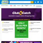 Rejoin Club Catch for $69 (1 Year) Get $50 Catch Voucher @ Catch