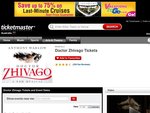 Doctor Zhivago Musical Sydney 54% off Premium Reserve Seat Was $140.90 Now $65