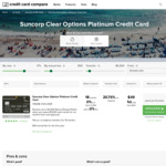 Suncorp Clear Options Platinum Credit Card 60,000 Bonus Points ($1500 Spend for 6 Months) $49 Annual Fee @ Credit Card Compare