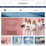 50% off RRP @ Sheridan (Exclusions Apply)