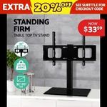 Artiss Table Top TV Stand Desktop Bracket Swivel Mount LED LCD 32 ot 70 inch $33.59 (Was $79.99) + Free Postage @ Ozplaza eBay
