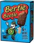 ½ Price Bertie Beetle Mini Ice-Creams 6pk $4 @ Woolworths