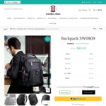 SWISSWIN Padded Business Laptop Backpack SW0809 $65.00 Shipped @ Travellershome