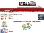 Cooler Power GX850 850W PSU Retail $72.99 FREE Shipping @ 1 Deal a Day