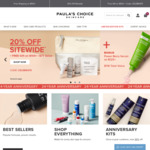 Paula's Choice Skincare 20% off Sitewide