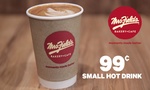 $0.99 Small Coffee or Any Hot Drink @ Mrs. Fields Bakery Cafe via Groupon