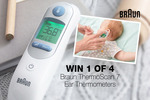 Win 1 of 4 Braun Thermoscan 7 Ear Thermometers Valued at $120 from Mum Central