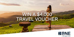 Win a $4000 Flight Centre Travel Voucher from Brisbane Airport [QLD]