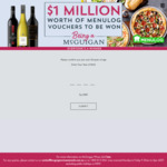 Win $10, $20, $50, or $100 Menulog Voucher with McGuigan Wine Purchase from Any Australian Independent Retailer