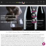 2x Free Manser Block 4 Shiraz ($55 RRP Each) with Any Dozen Purchased from Winedirect.com.au