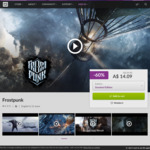 [PC] DRM-Free - Frostpunk (Rated at 94% Positive on Steam) - $14.09 AUD - GOG