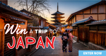 Win $7500 Cash or a Trip to for 2 Japan Valued at up to $9916 from InsureMeForLife