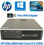 [Refurbished] HP Elite 8200 SFF Desktop PC Intel Core i5-2400 3.1GHz 4GB 250GB HDD Win10 $129 Shipped @ Ozauctionbroker eBay