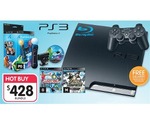 PlayStation 3 320GB Console, Plus Move Starter Pack with 2 Games $428 at BigW (Free Delivery)