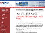 Warehouse Stock Clearance - Astone AP-32B HDMI Media Player