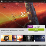 [PC] Homeworld Remastered Collection AU $5.19, Was AU $34.99 (85% off) @ GOG.com