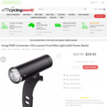 $30 off Knog PWR Commuter 450 Lumens Front Bike Light with Power Bank $59.95 + Free Delivery @ Mr Cycling World