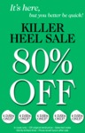 Wittner "Killer Heel 80% off SALE! " Instore Only 4 Days