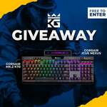 Win a Corsair K70 Keyboard & iCue Nexus from King George