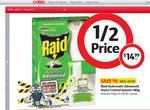 Coles - Automatic Raid Insect Control - $7.50 (75% off from RRP)