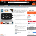 CTEK D250SE DC-DC Smart Battery Charger $289 Delivered @ Edisons