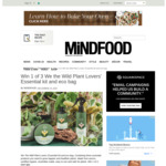 Win 1 of 3 We the Wild Plant Lovers’ Essential Kits Worth $85 from MiNDFOOD