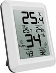 Digital Indoor Outdoor Hygrometer Thermometer Monitor $10.49 + Delivery ($0 w/Prime / $39+) @ AMIR&ORIA Direct via Amazon AU