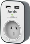 [Back Order] Belkin BSV103au Travel Surge Protector $15 + Delivery ($0 with Prime/ $39 Spend) @ Amazon AU
