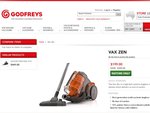 Vax Zen Quiet Cyclonic Vacuum Cleaner $199 at Godfreys (down from $399)