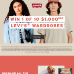 Win 1 of 10 Prizes of $1,000 Worth of Levi’s® Red Tab Products from Levi Strauss