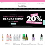 20% off Everything + $10 Delivery ($0 with $49 Order) @ Beautopia
