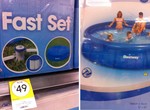 Bestway Fastset Swimming Pool 12ft $39 10ft $29 [K-Mart Clearance]