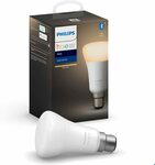 Philips B22 Bayonet Cap / E27 Hue White LED Smart Bulb $15 + Delivery ($0 with Prime/ $39 Spend) @ Amazon AU