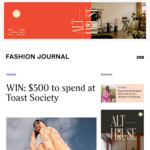 Win $500 to Spend at Toast Society from Fashion Journal